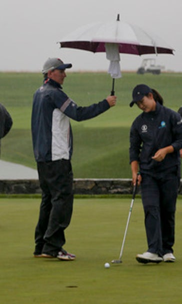 Trump visit a security challenge at women's golf tournament
